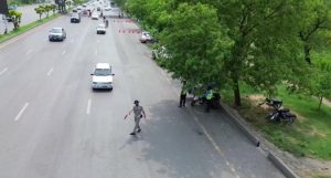 ITP's drone eyes to monitor & Enforce traffic laws on Islamabad Expressway and Srinagar Highway