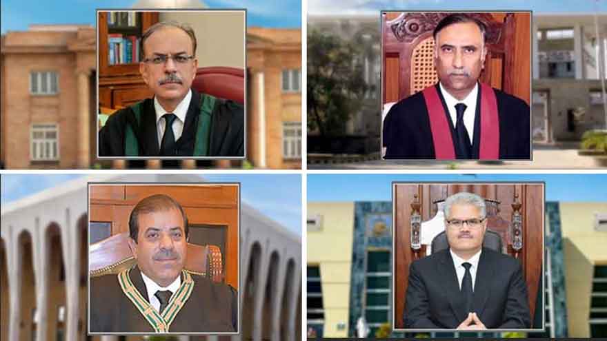 JCP approves chief justices of Islamabad, Peshawar, Sindh and Balochistan high courts