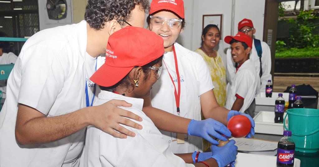 IIT Bombay’s chemistry camp makes science accessible for visually impaired students through multi-sensory experiments