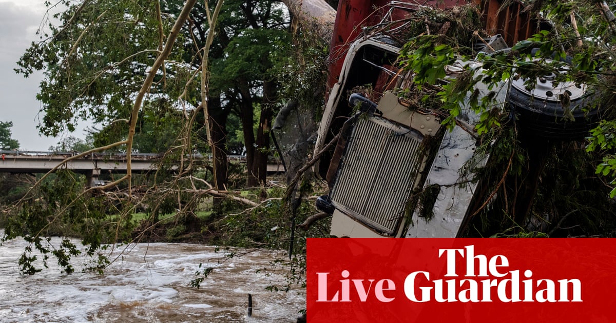 Texas floods: search continues with dozens dead and missing | Texas Floods 2025