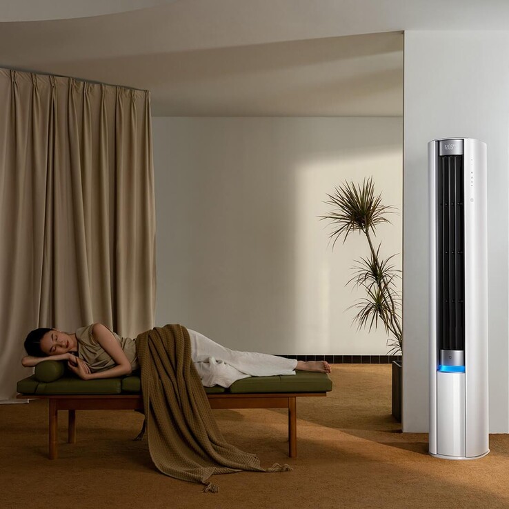 The Xiaomi Mijia Air Conditioner Pro Super Energy Saving Vertical 2HP Super Class 1 Energy Efficiency. (Image source: Xiaomi