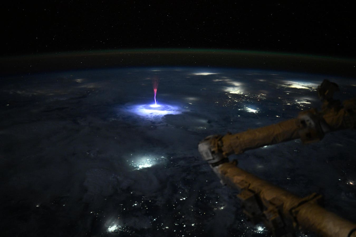 Spectacular ‘Space Lightning’ Photographed By NASA Astronaut