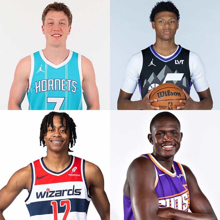 Kon Knueppel, Ace Bailey, Tre Johnson, Khaman Maluach