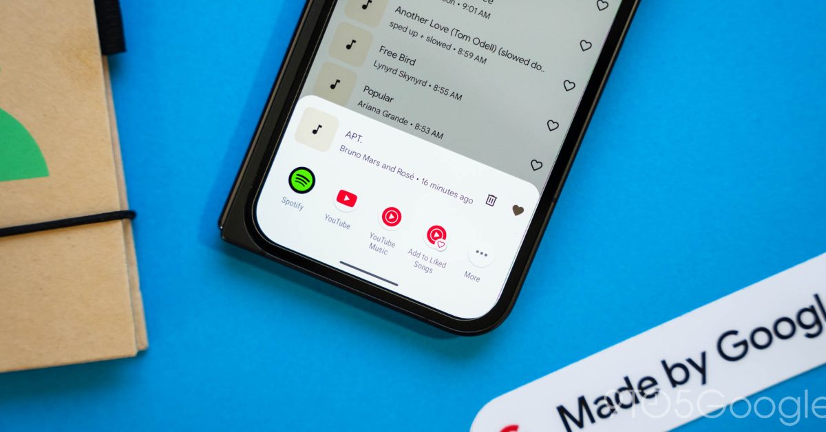 Google preparing redesigned ‘Now Playing’ widget for Pixel lockscreen [Gallery]