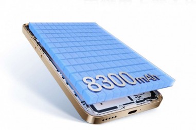 Honor X70 features a 8,300mAh silicon-carbon battery