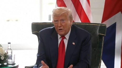  Trump tells Israel to let ‘every ounce of food’ into Gaza – video