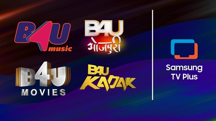 Samsung TV Plus Expands Content Lineup with B4U Channels, Bringing Blockbuster Movies and Music to Indian Audiences – Samsung Newsroom India