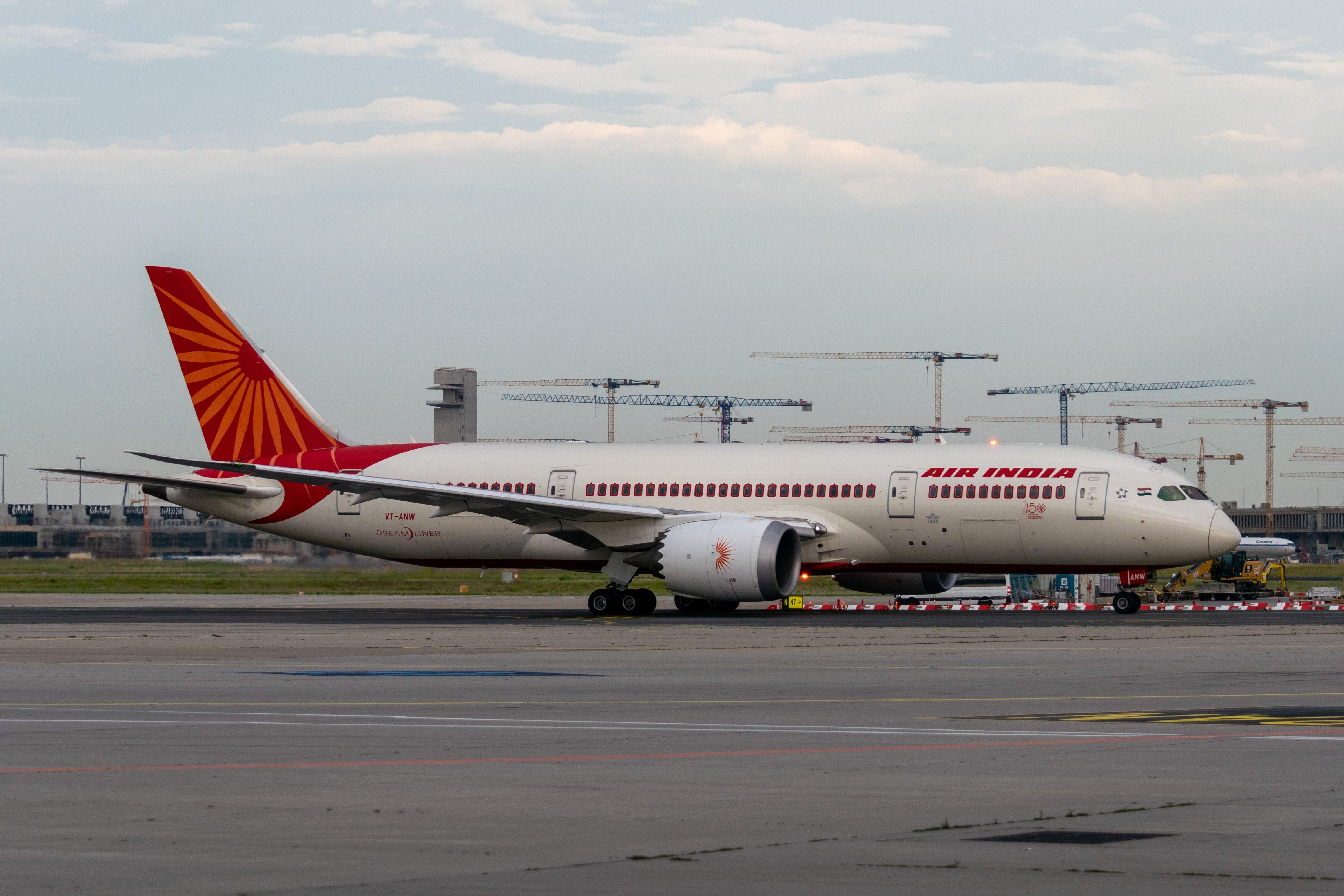 Air India 787 Taxiing