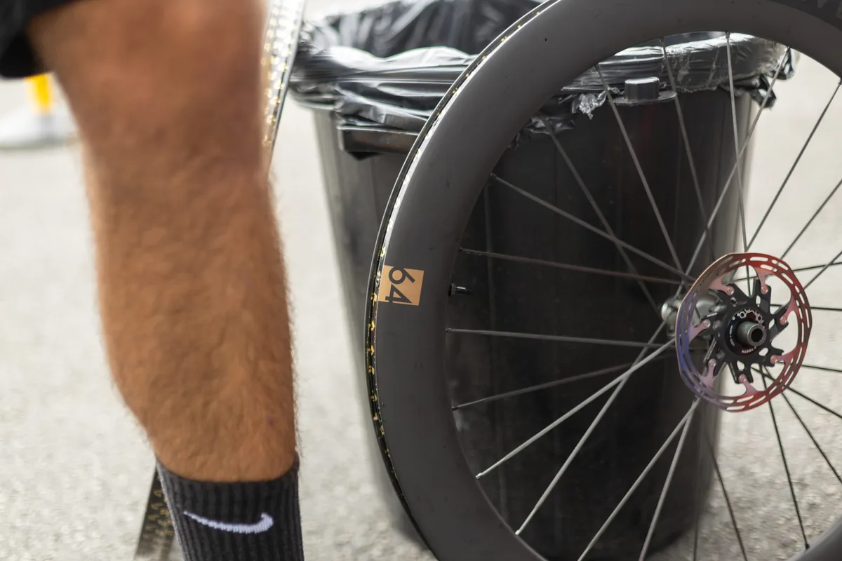 Reserve carbon spoked wheels 2025 Tour de France