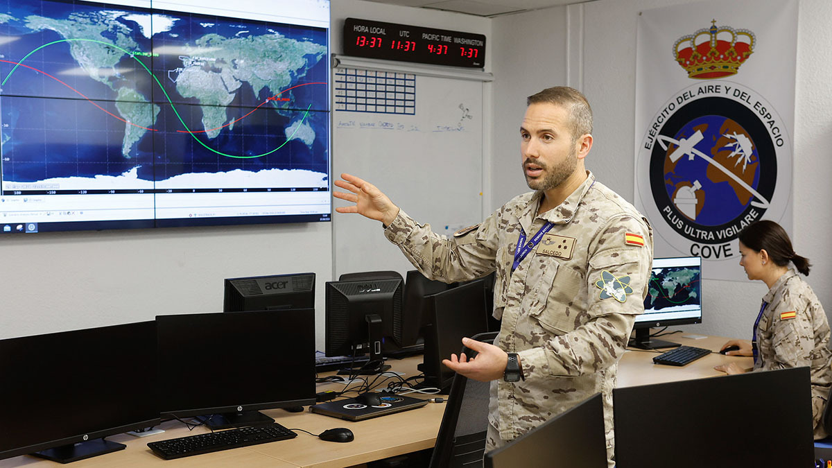 La atención de los altos mandos militares está centrada en detectar lanzamientos y vuelos de misiles balísticos e hipersónicos, así como basura espacial, caso del Centro de Operaciones de Vigilancia Espacial (COVE) - PHOTO/MDE-Marco Romero