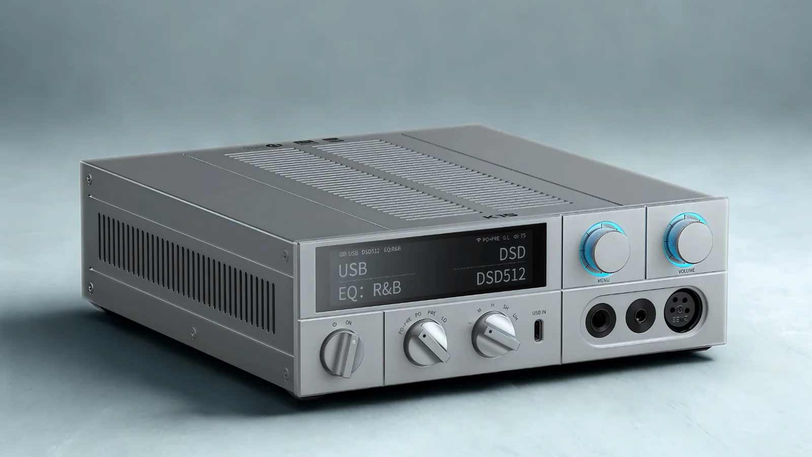 FiiO K15 is a versatile, feature-packed headphone amp and streaming DAC