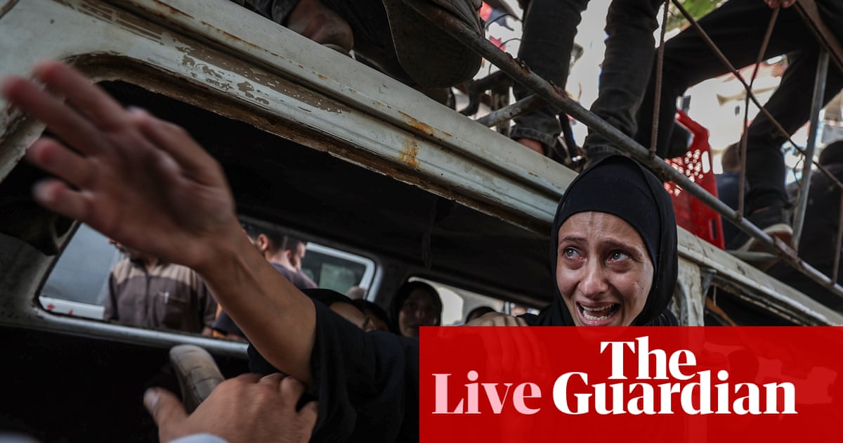 Gaza is ‘hell on earth’ with doctors fainting from hunger, UN says, as 1,000 people estimated to have been killed seeking food – Israel-Gaza war live | Israel