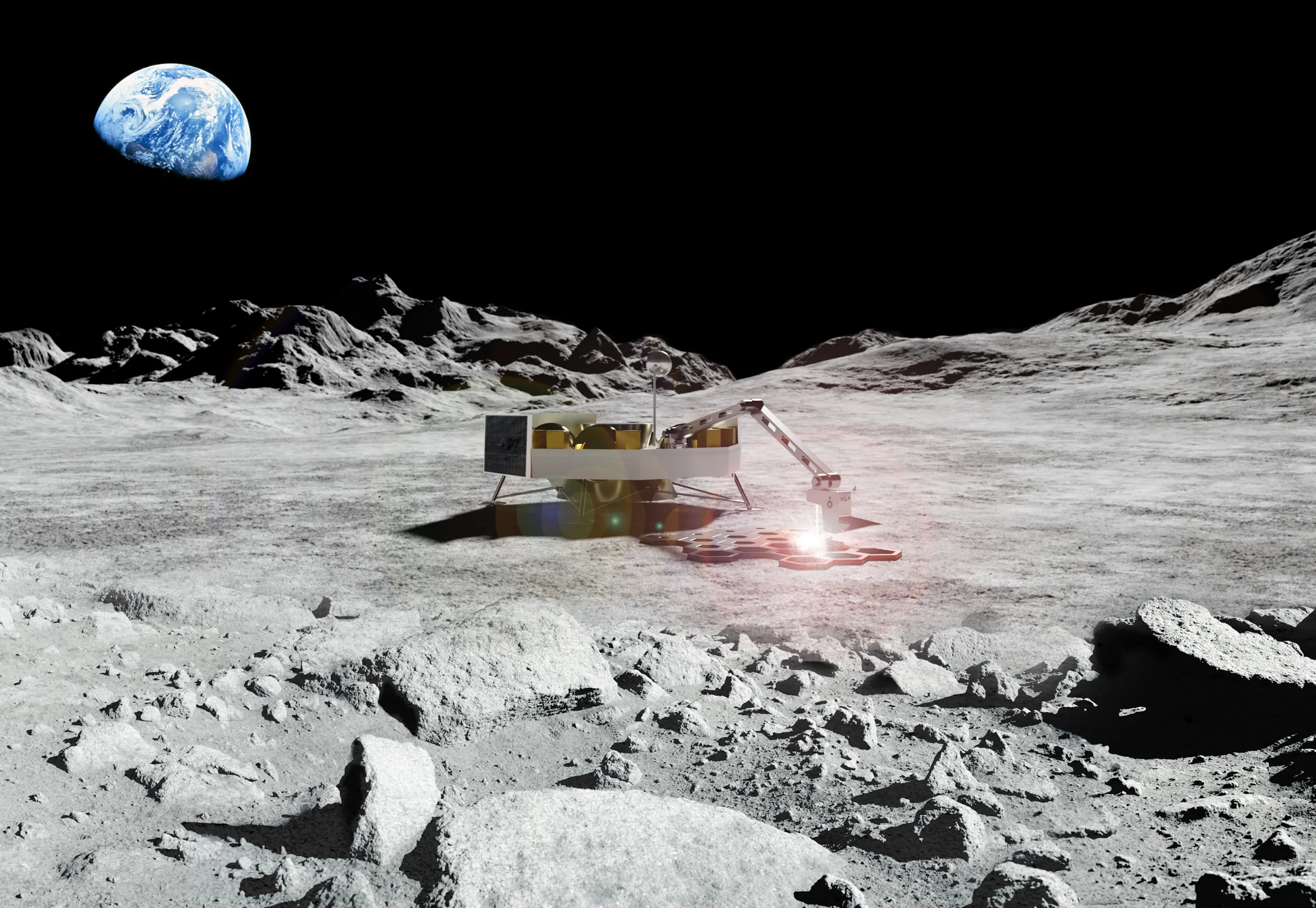 3D Printing On The Moon: Project Olympus 3 3D Printing On The Moon: Project Olympus