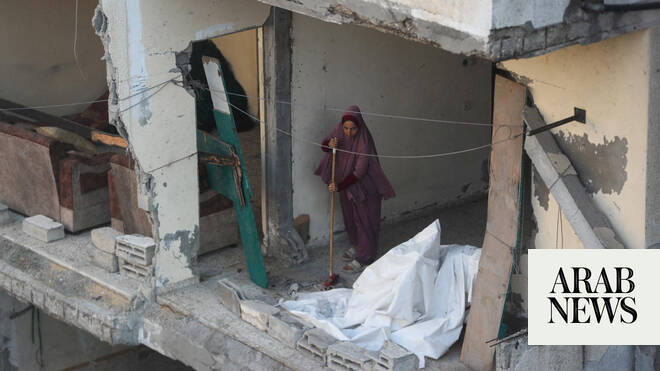 40 Palestinians killed in Gaza as Netanyahu and Trump meet over a ceasefire