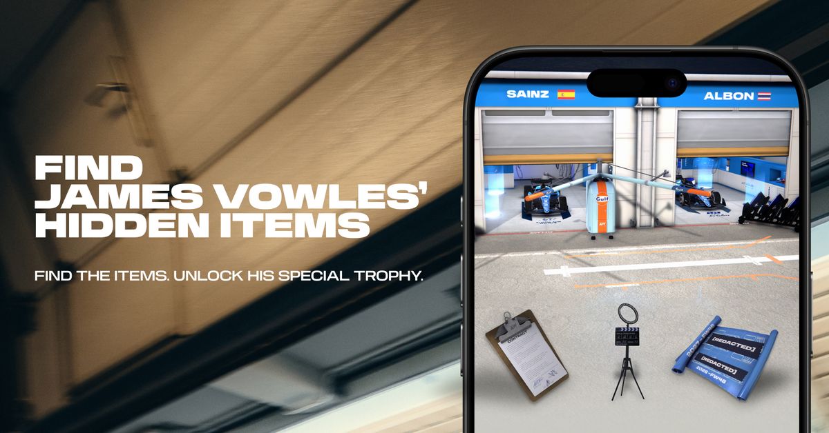 Find James Vowles’ Hidden Items in our Virtual Garage