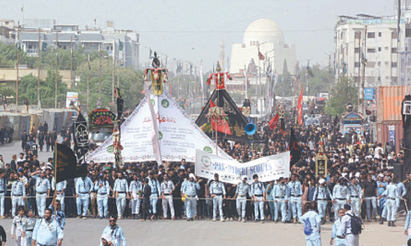 Security heightened for Ashura processions across Sindh – Pakistan
