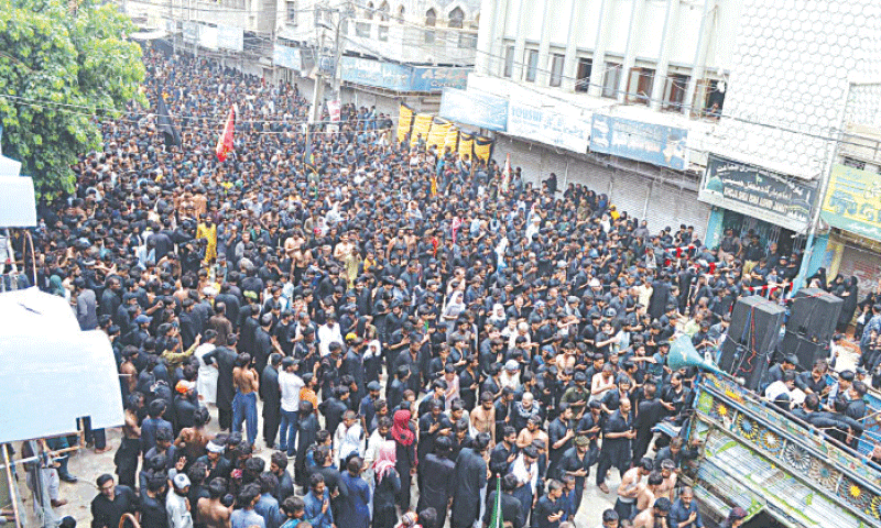 Amid stringent security, Ashura processions end peacefully across province – Newspaper
