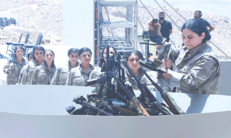 Kurdish fighters burn weapons in Iraq to launch disarmament – Newspaper