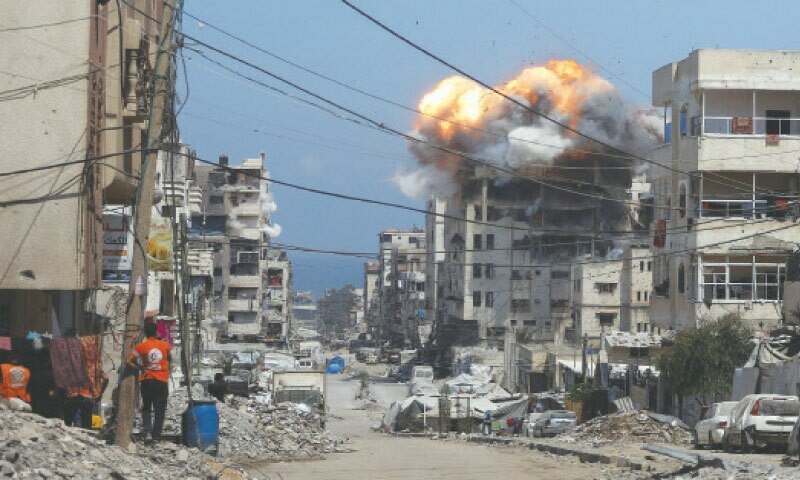 UK, allies seek end to war; Israeli tanks enter Deir al-Balah – World