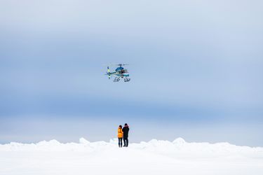 Airbus H125 in flight 