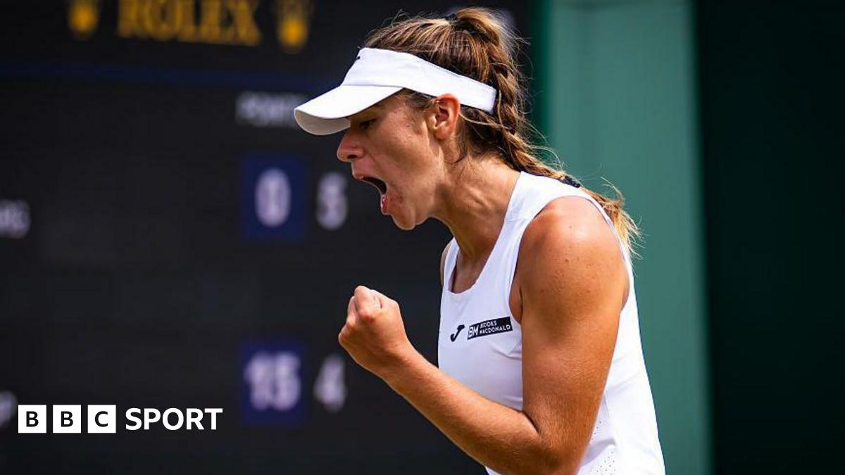 Wimbledon 2025 results: Lucky loser Solana Sierra makes women’s history