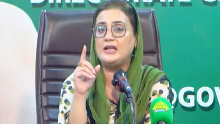 Azma Bokhari denounces fake news, defends CM Maryam’s governance