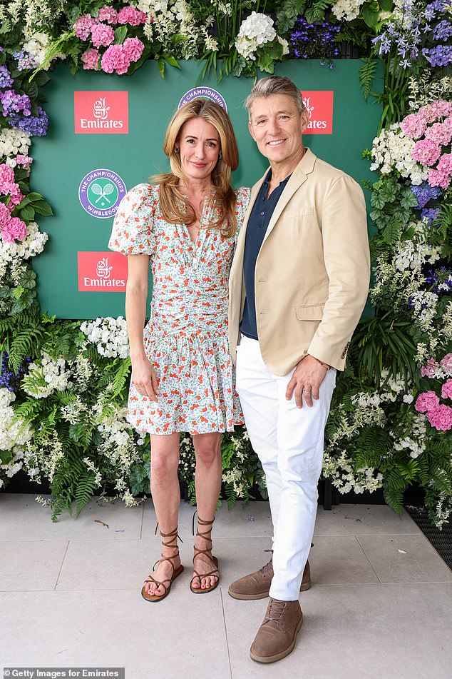 Cat Deeley and Ben Shephard attended as a guest of Emirates