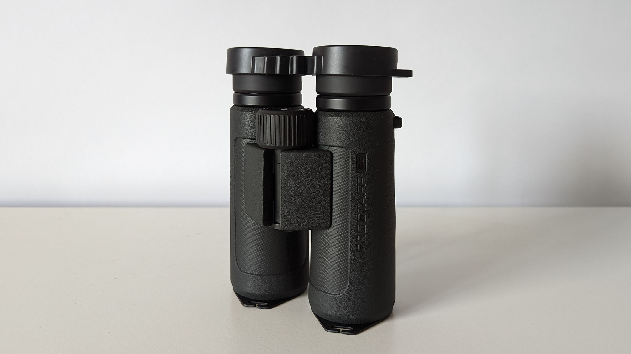 Nikon Prostaff P3 8x42 binocular on a table