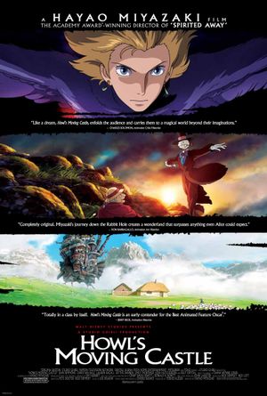 book cover for Howl's Moving Castle by 