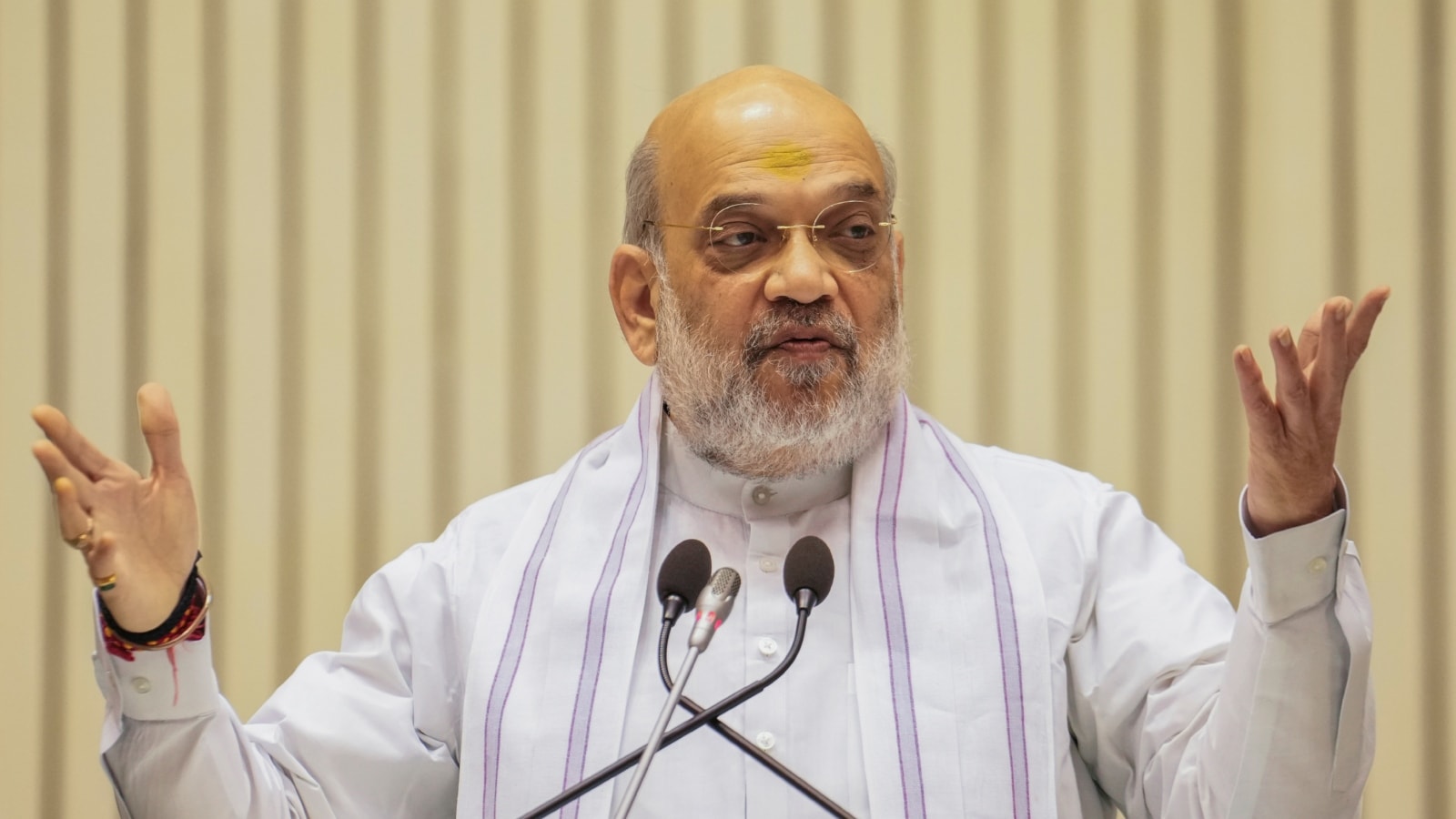 Union Home Minister slams Congress over Emergency Union Home Minister slams Congress over Emergency