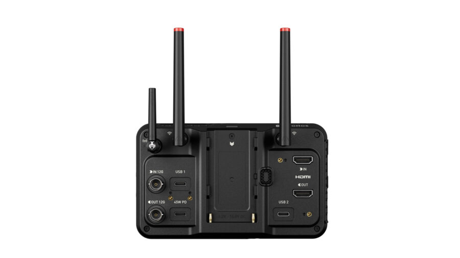 Back of the Atomos Ninja TX