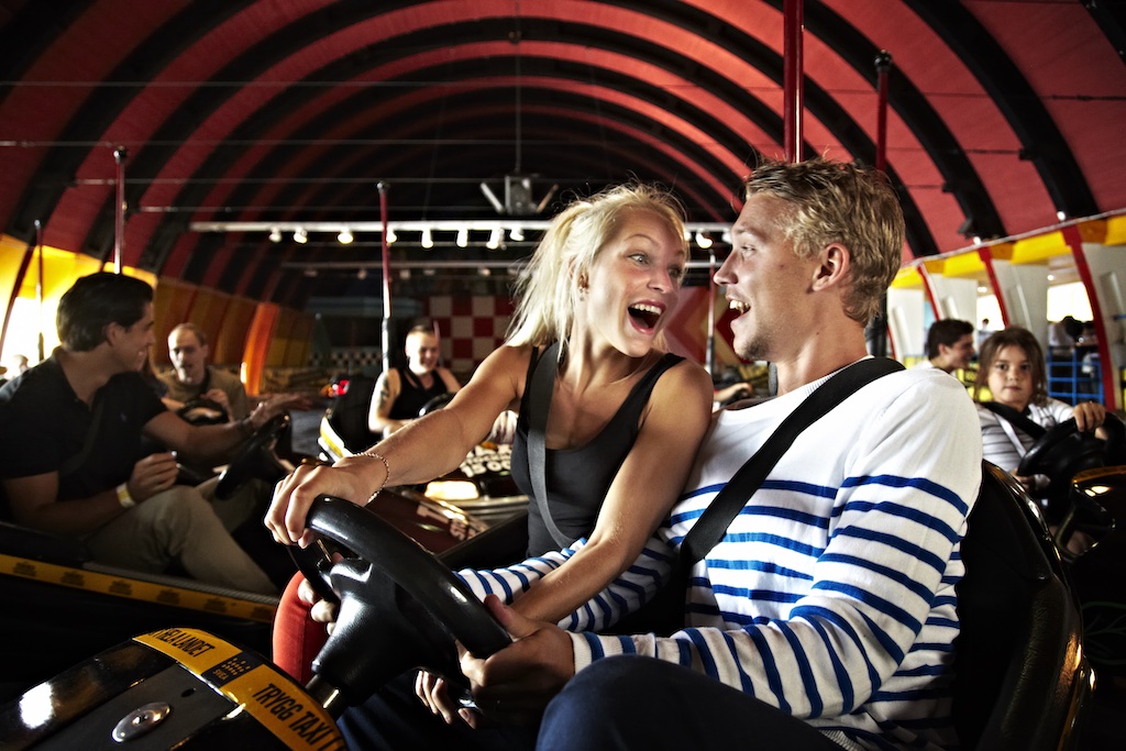 Bumper cars Grona Lund