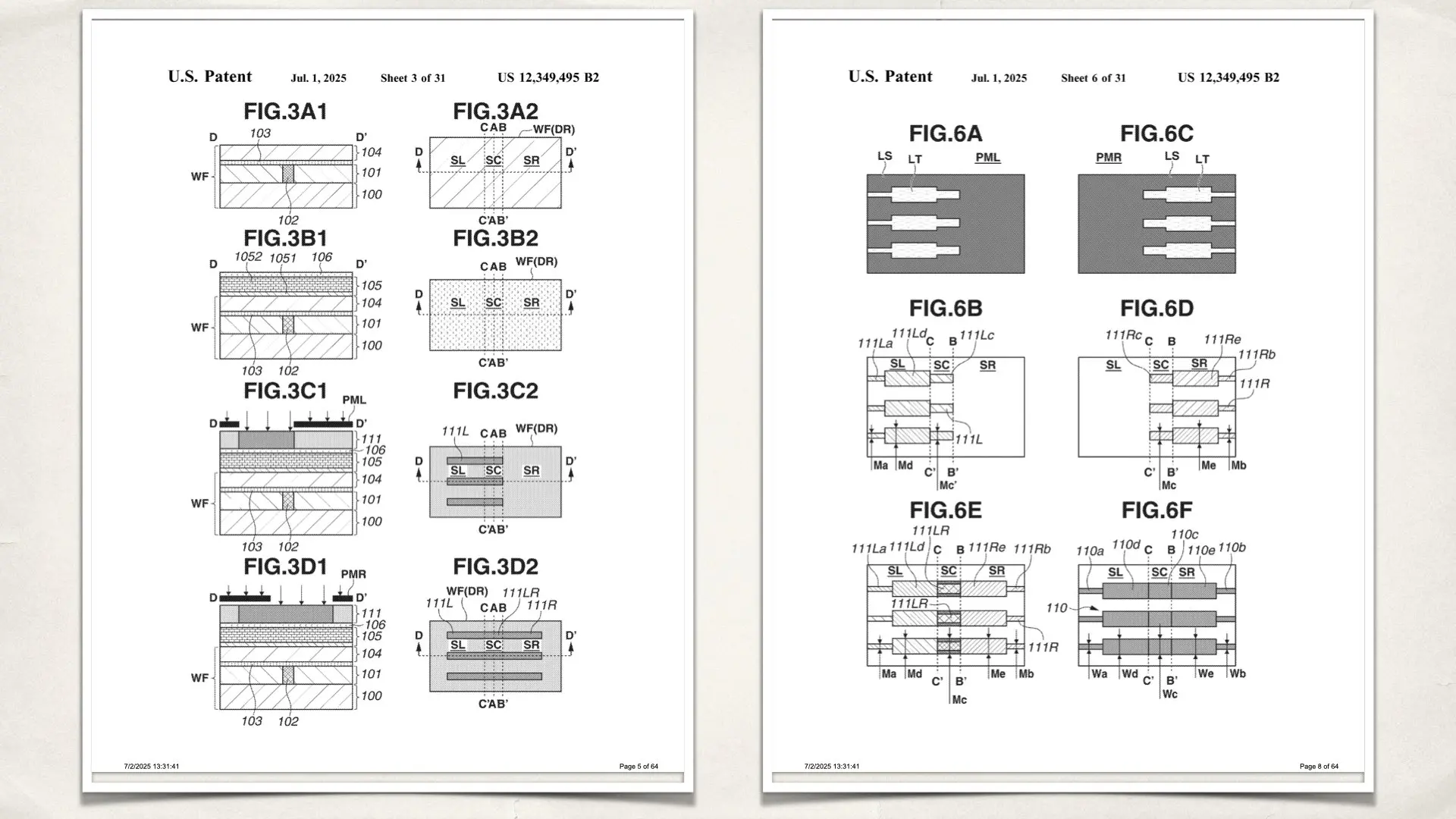 Canon new patent: Semiconductor Device And Method For Manufacturing Semiconductor Device