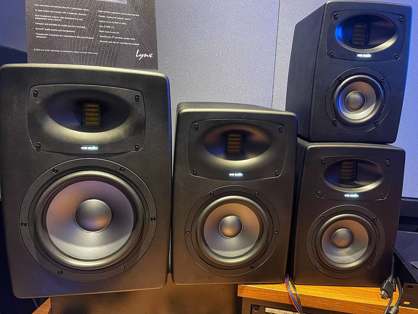 EVE Audio’s new EXO series, photo by press