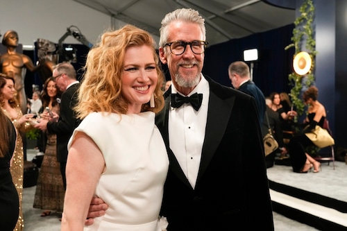 Mireille Enos, left, and Alan Ruck
