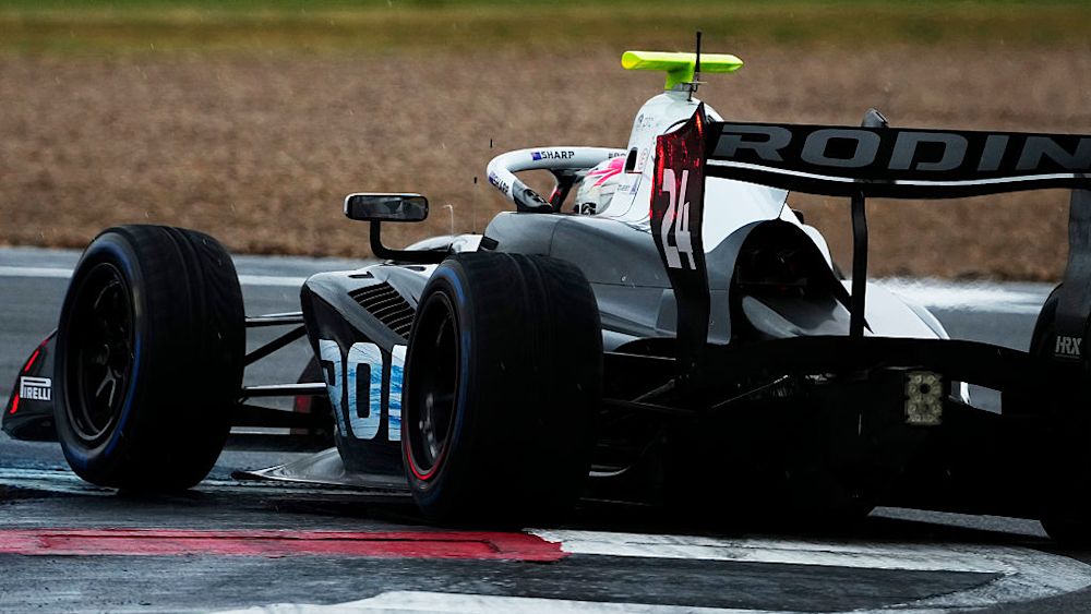 The rear wing is designed for efficiency but to still retain the F1-family appearance