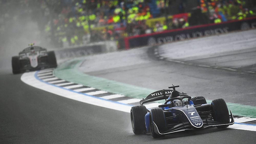 Browning and Beganovic were in great form for Hitech during the Feature Race