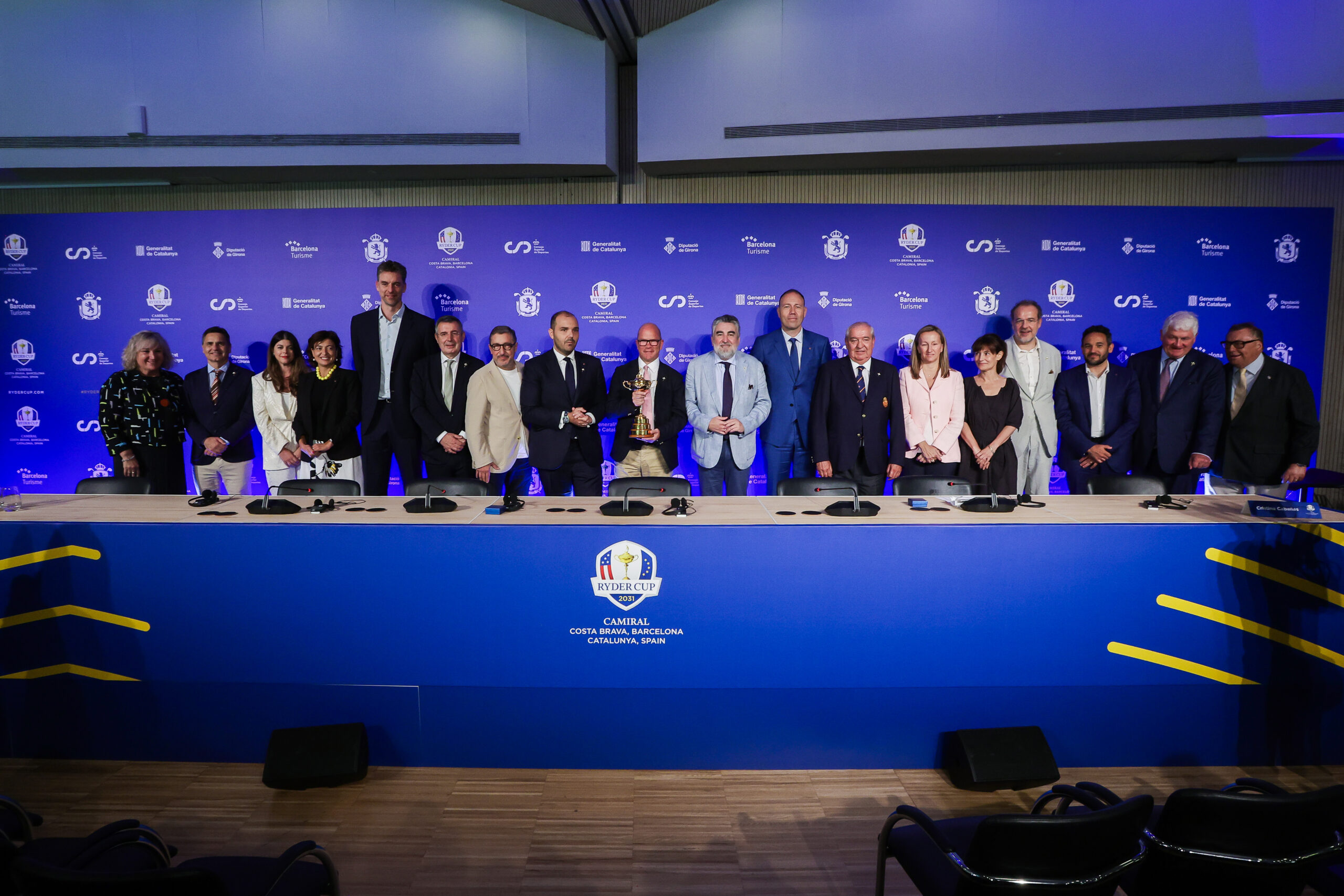 Camiral celebrates being named 2031 Ryder Cup host venue