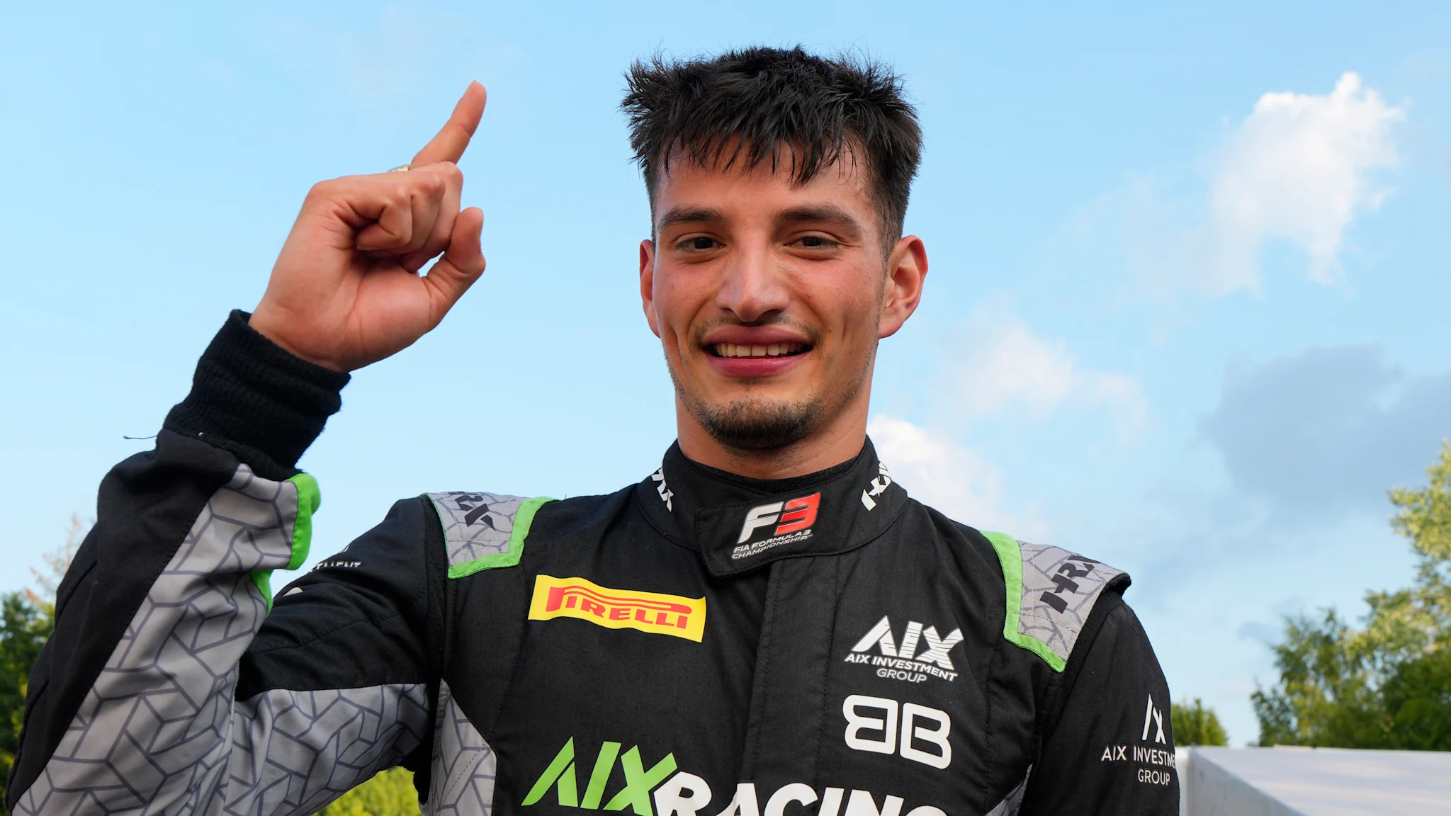 Brad Benavides and AIX Racing on pole in Spa Qualifying session