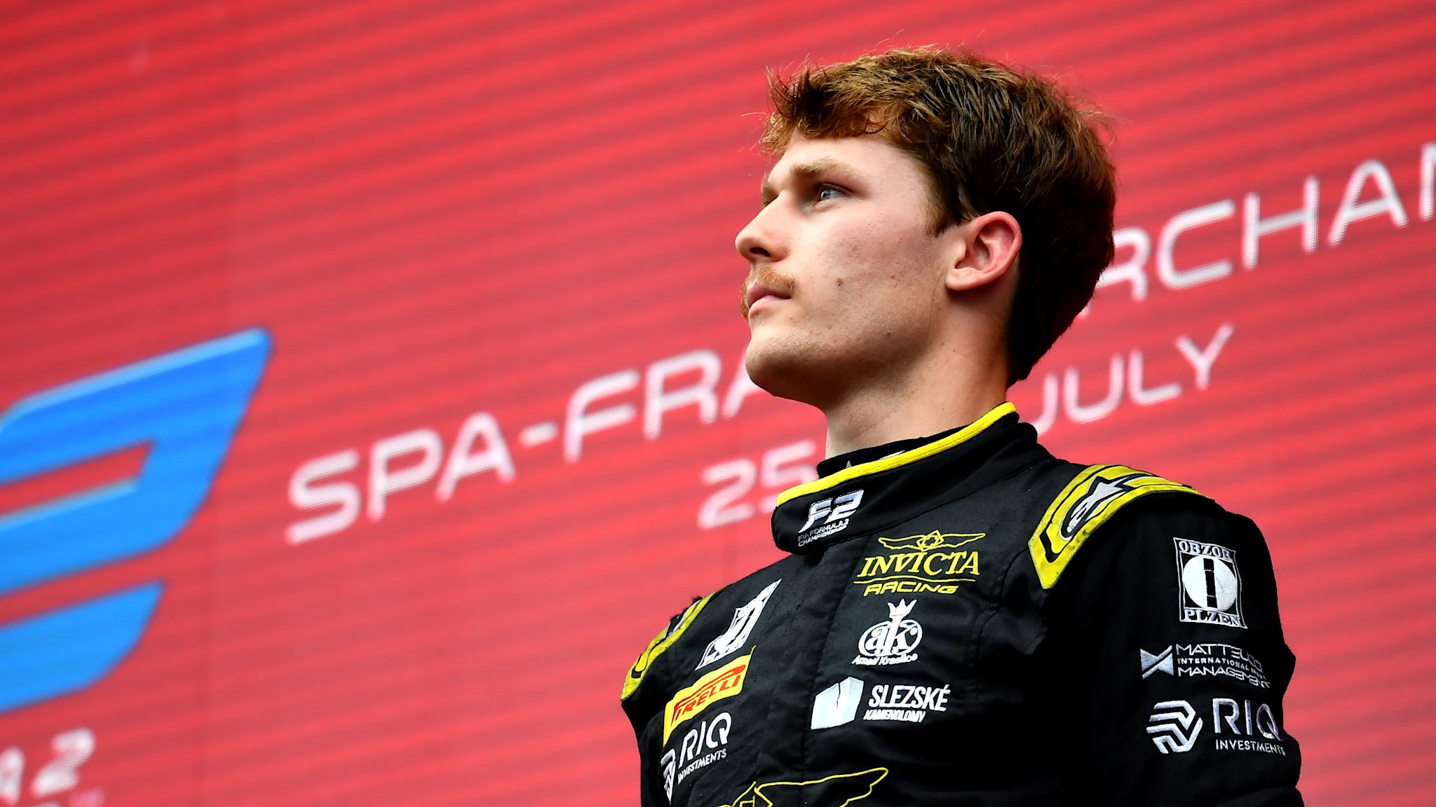 Roman Stanek inherits victory of a wet Spa-Francorchamps Feature Race