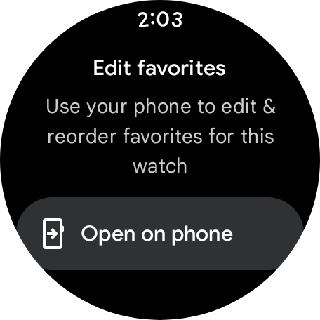 Google Home Wear Favorites