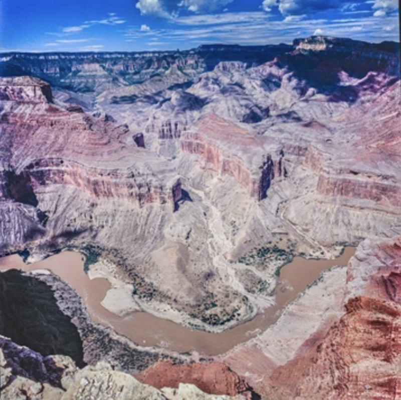 Grand Canyon landslide due to Meteor Crater impact?