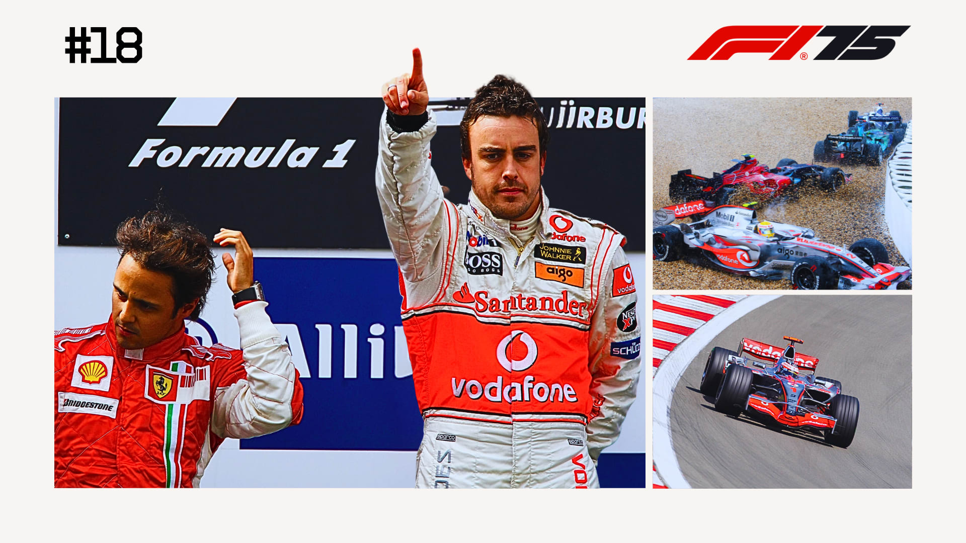 Fernando Alonso triumphs as heavy rain wreaks havoc at the Nurburgring – 2007 European Grand Prix