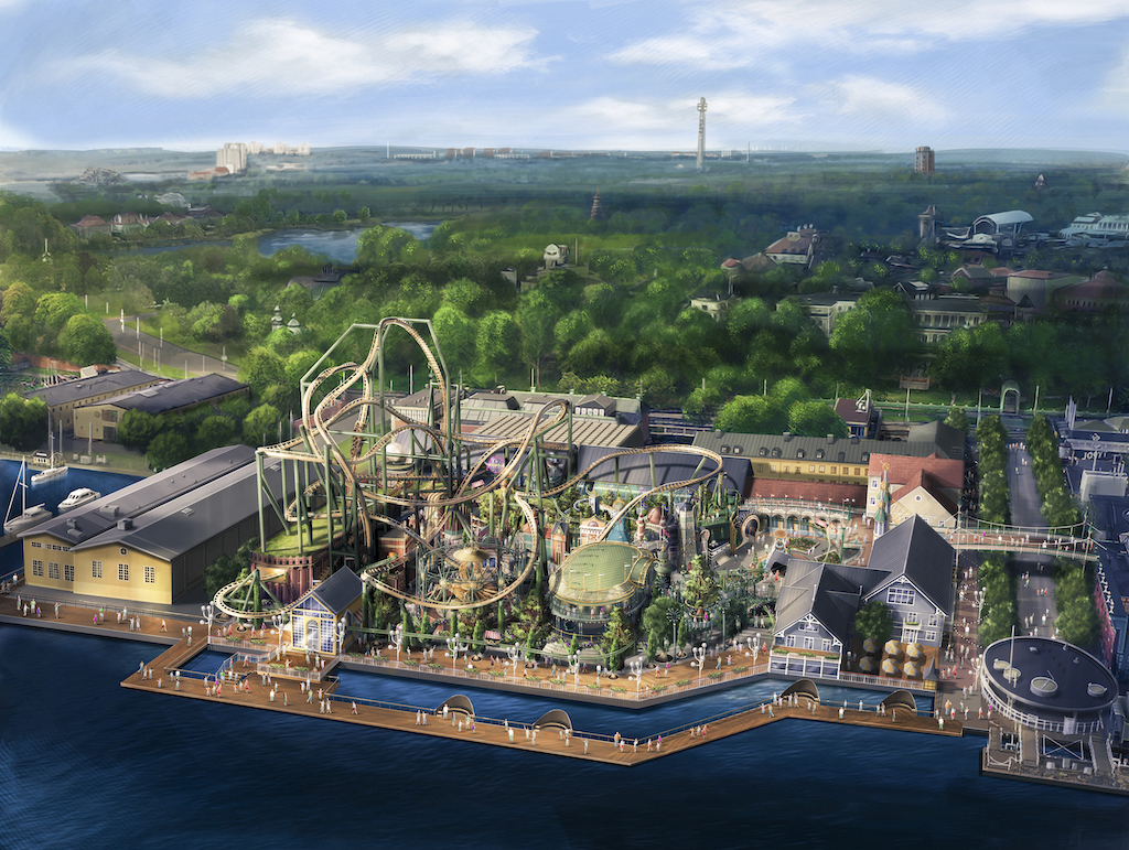 Grona Lund Expansion concept art