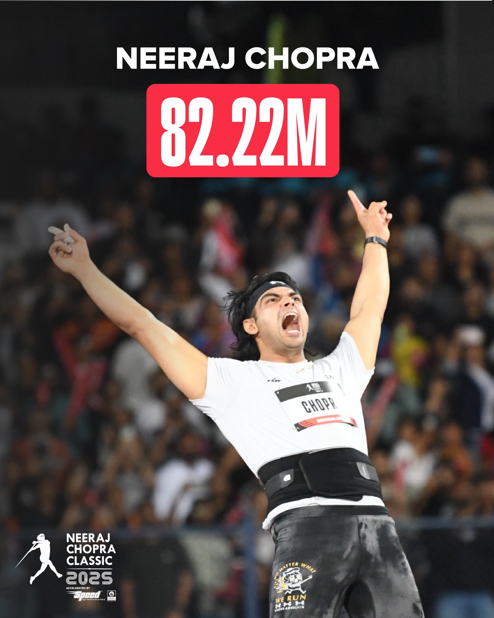 Neeraj Chopra wins inaugural edition of Neeraj Chopra Classic 2025 with 86.18 metre Javelin throw in Bengaluru –
