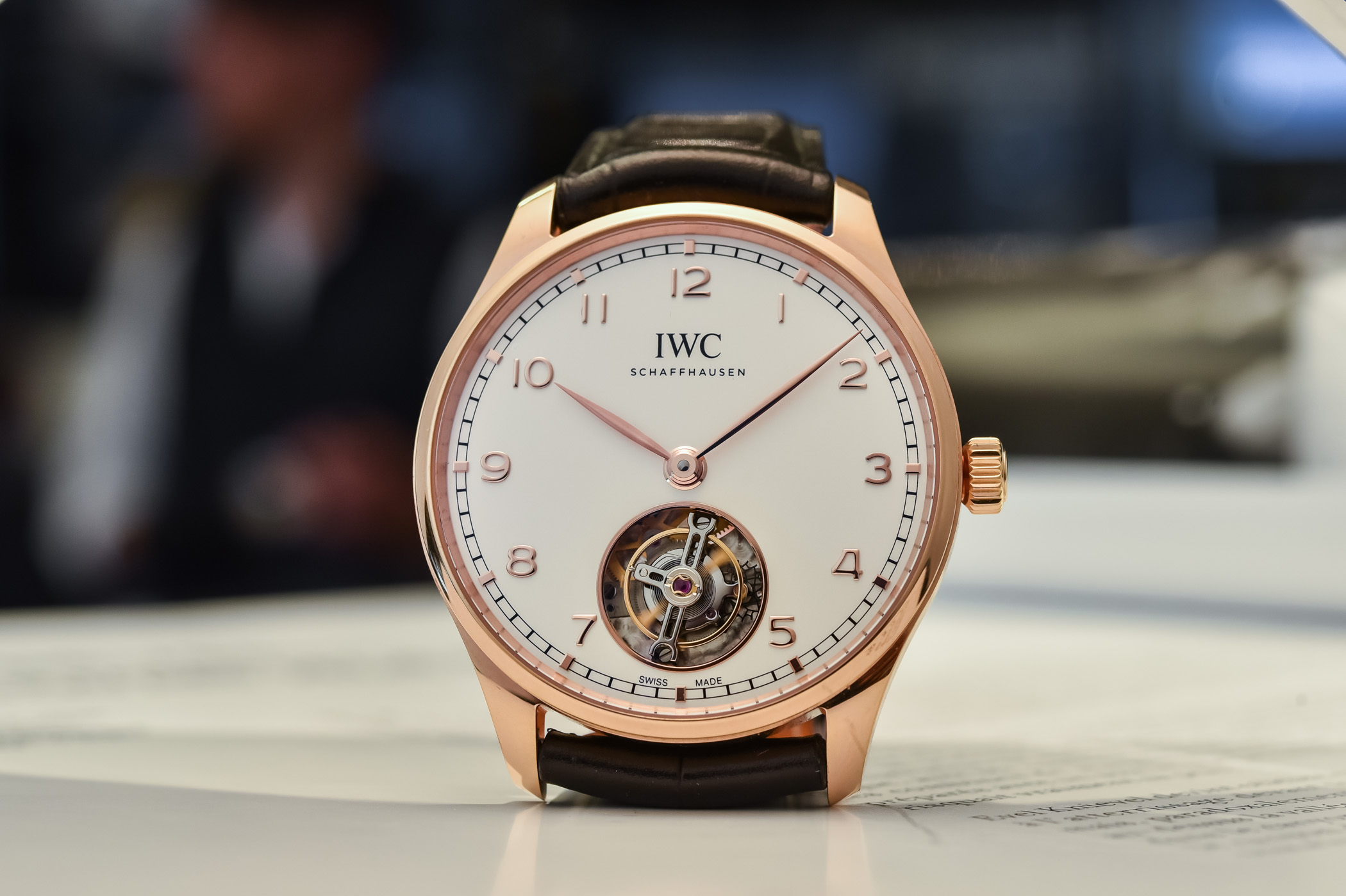 IWC portugierser Hand-Wound Tourbillon IW545801