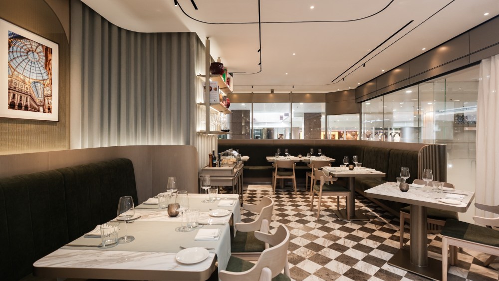 Canali Bows Brand Restaurant at Hong Kong’s Harbour City Gateway Arcade