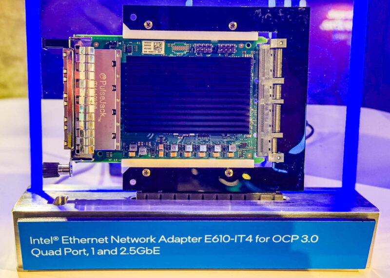 Intel E610 IT4 At HPE Discover 2025 1