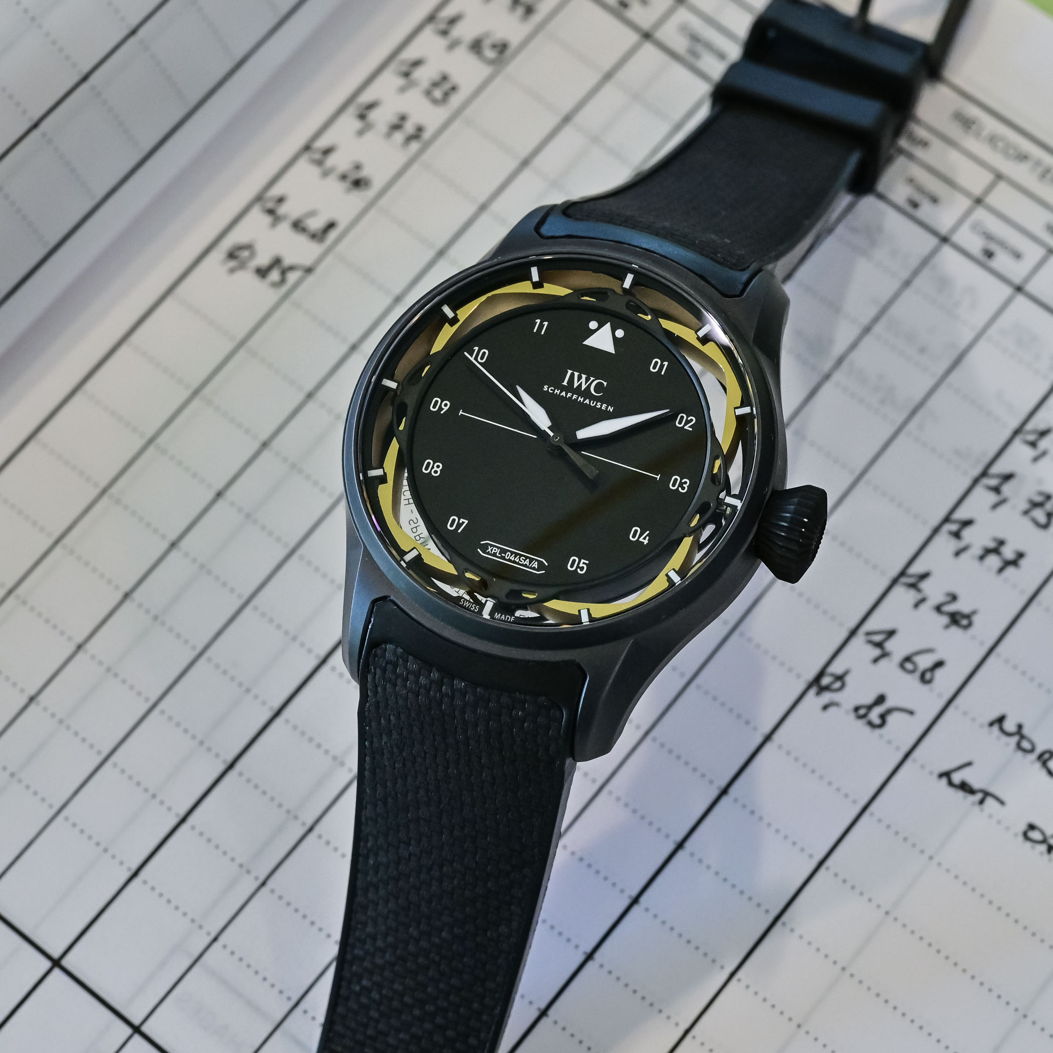 Interview - Rafale Pilot Etienne Bauer Testing IWC Big Pilot Shock Absorber XPL