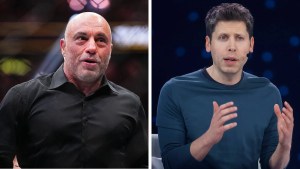 Joe Rogan and Sam Altman